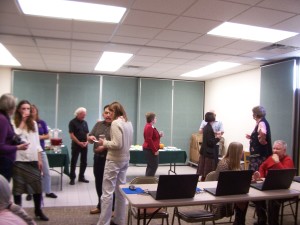 Open house attendees included representatives from Grant County governmental, educational, and social service organizations, as well as representatives from the NM Department of Information Technology, the NM Economic Development Department, and the Deming Public Library.