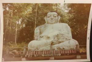 photo by Bill Allen. Buddha statue