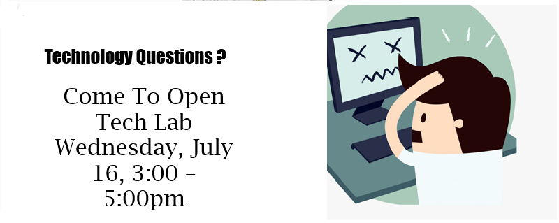 Open lab tech new poster – Silver City Public Library